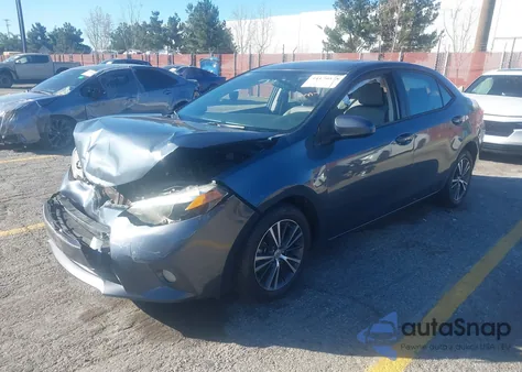 2016 Toyota Corolla Le Plus из США, поврежденный, VIN 5YFBURHE8GP533084